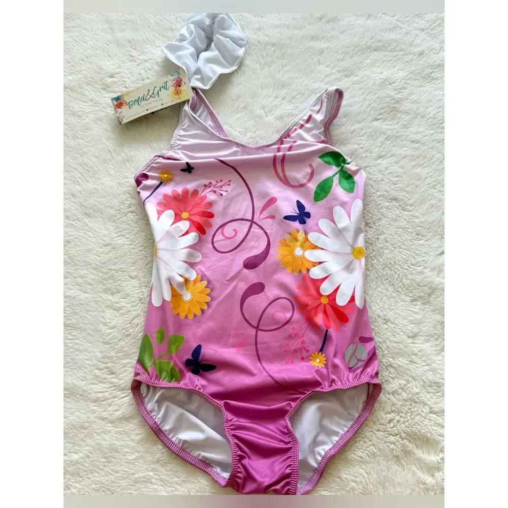 NEW!! Bolt and Grit girls leotard size 8 Y Retail 55$